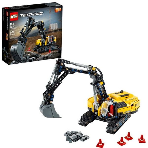 Cover Art for 0673419336611, LEGO Technic Heavy-Duty Excavator 42121 Toy Building Kit; A Cool Birthday or Anytime Gift for Kids Who Enjoy Construction Toys; The 2-in-1 Design Gives Hours More Building Fun, New 2021 (569 Pieces) by Unknown
