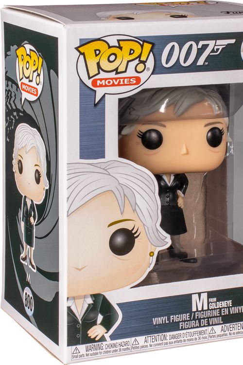 Cover Art for 0889698356824, Funko POP! Movies: James Bond - M by Funko