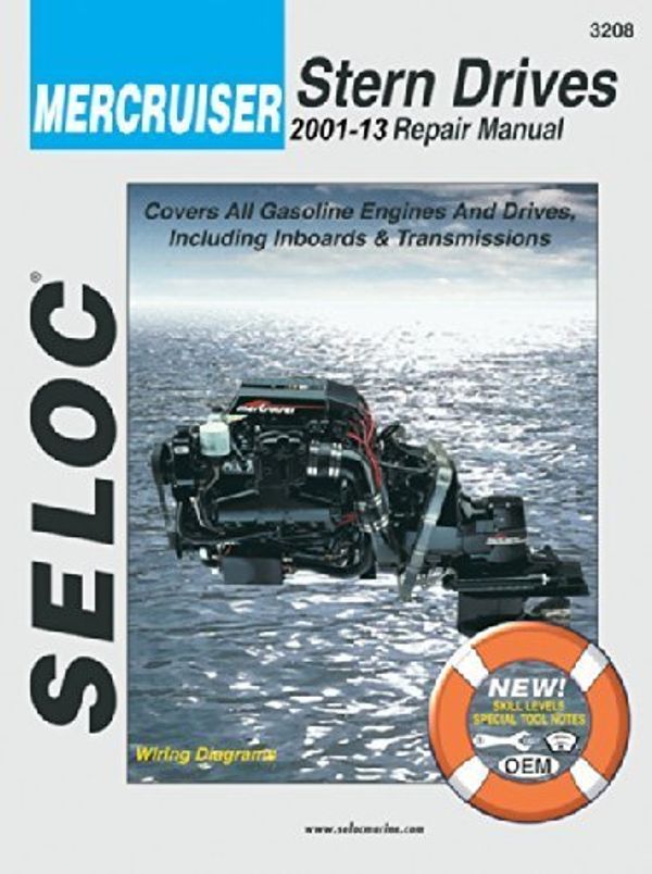 Cover Art for B011MAV45Q, Mercruiser - All Gasoline Engines/Drives, 2001-2008 (Seloc Marine Manuals) 1st edition by Seloc (2006) Paperback by 