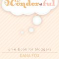 Cover Art for B00ASI3O0M, Blog Wonderful by Dana Fox