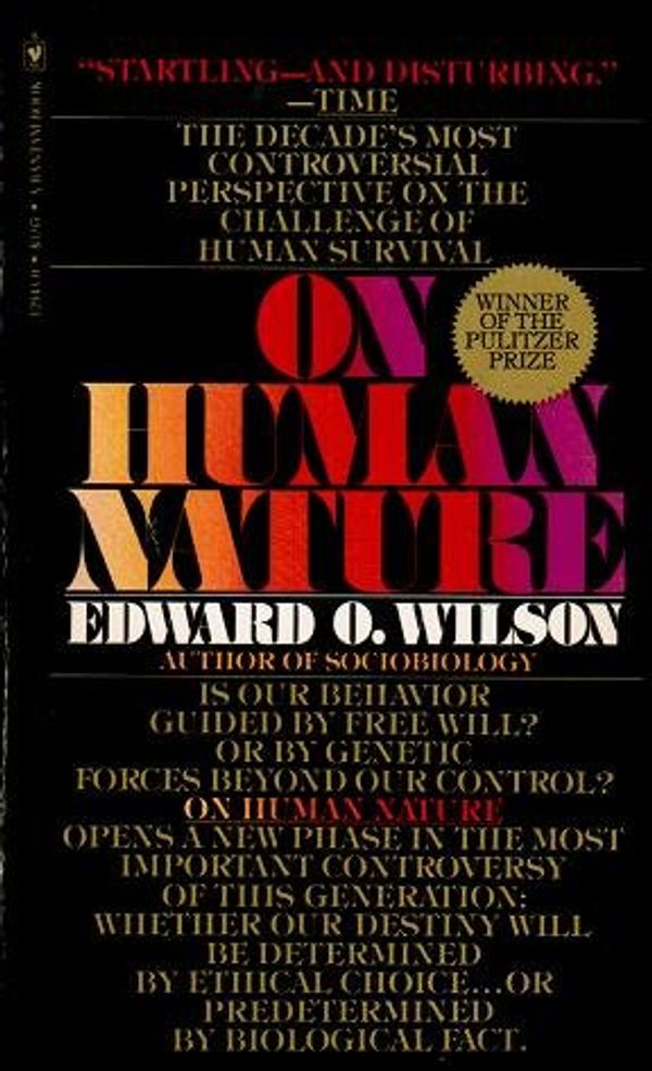 Cover Art for 9780553262155, On Human Nature by Edward O. Wilson