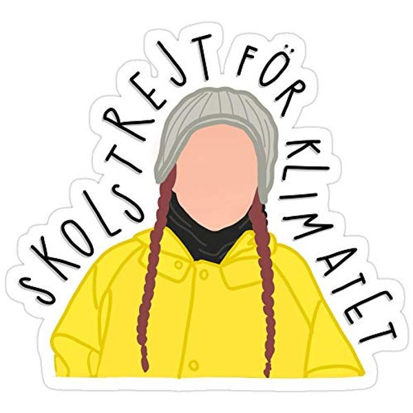 Cover Art for 6013122134113, B. Strange Mall Greta Thunberg Stickers (3 Pcs/Pack) by 