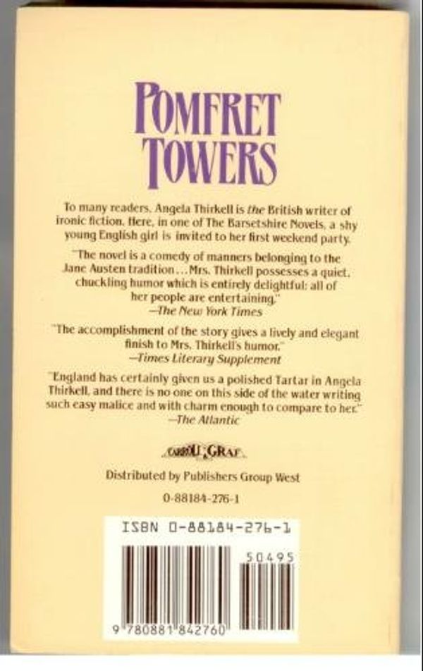 Cover Art for 9780881842760, Pomfret Towers by Angela Thirkell