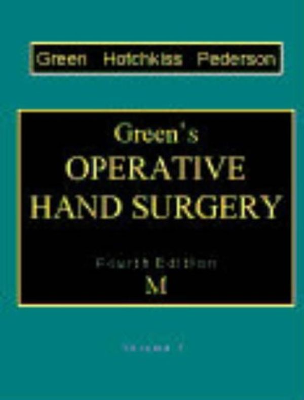 Cover Art for 9780443079559, Operative Hand Surgery by David P. Green, Robert Hotchkiss, William C. Pederson