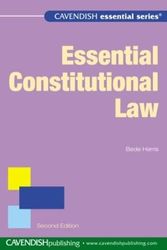 Cover Art for 9781876905217, Australian Essential Constitutional Law by Bede Harris