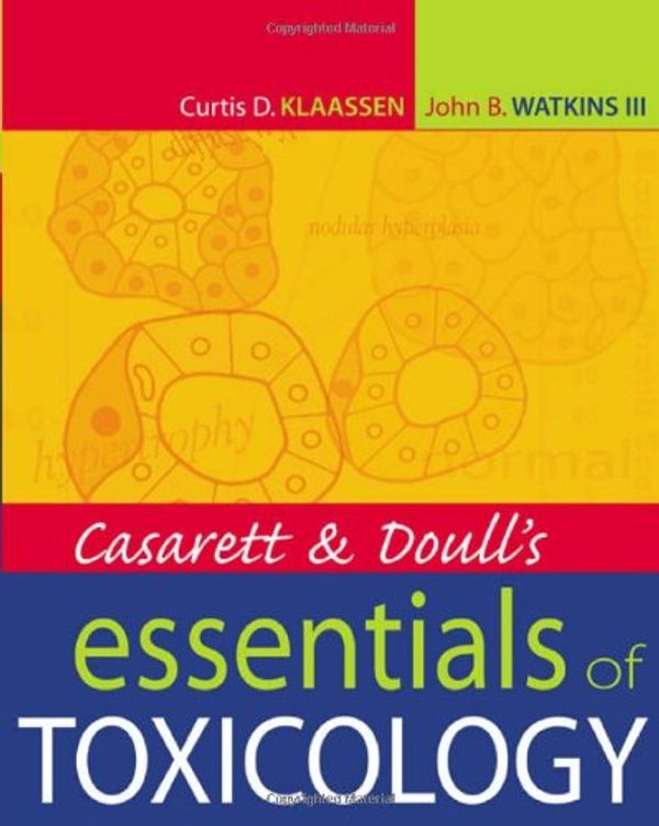 Cover Art for 9780071389143, Casarett and Doull's Essentials of Toxicology by Curtis D. Klaassen