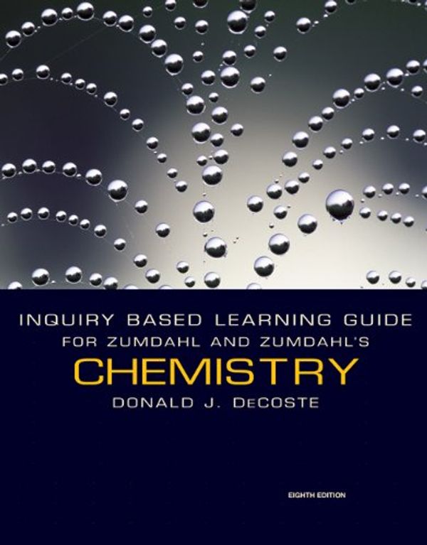 Cover Art for 9780547168715, Chemistry by Steven S. Zumdahl, Susan A. Zumdahl