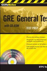 Cover Art for 9781118057605, CliffsNotes GRE General Test by BTPS Testing