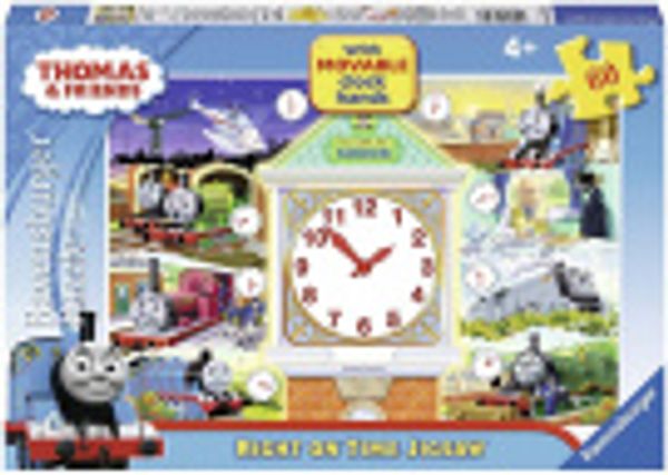 Cover Art for 4005556073276, Thomas & Friends Right on Time Puzzle with Movable Clock Hands, 60-Piece by Ravensburger