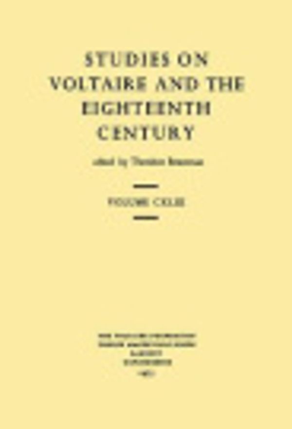 Cover Art for 9780729402101, Voltaire Collectaneous 1975 (Studies on Voltaire) by T.M. Carr