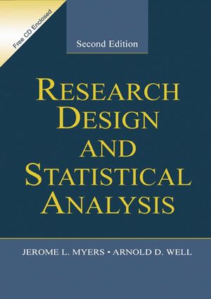 Cover Art for 9781135641078, Research Design & Statistical Analysis by Arnold D. Well