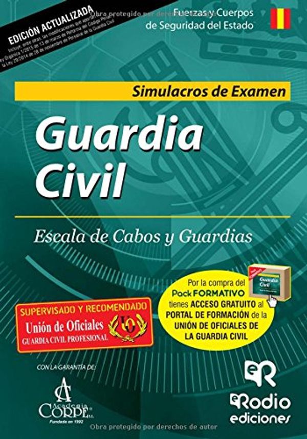Cover Art for 9788416266692, Simulacros de Examen. Guardia Civil by Vv.Aa., VV.Aa.
