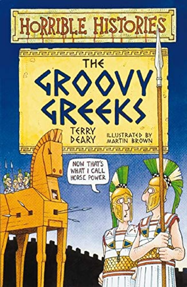 Cover Art for 9780590132473, The Groovy Greeks by Terry Deary