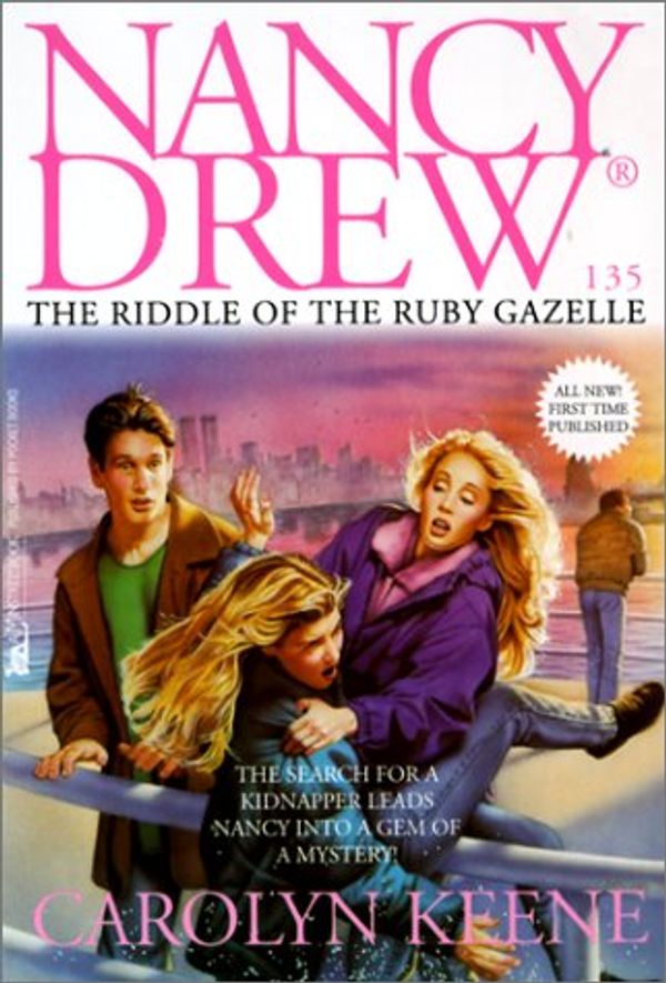 Cover Art for 9780613015516, Riddle of the Ruby Gazelle (Nancy Drew) by Carolyn Keene