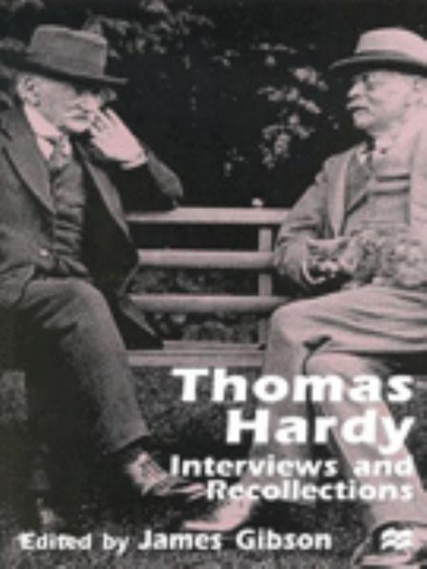 Cover Art for 9780333247884, Thomas Hardy by James Gibson
