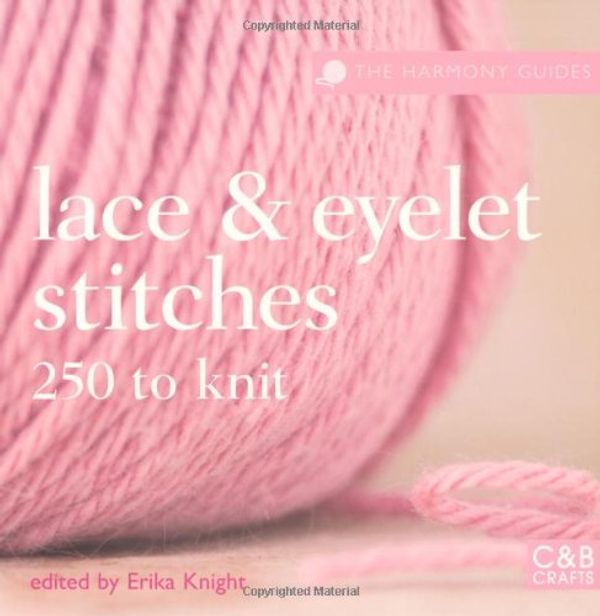 Cover Art for 9781843404231, Lace & Eyelet Stitches by Erika Knight