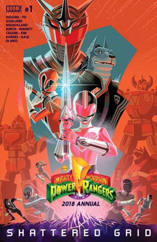 Cover Art for 9781641448291, Mighty Morphin Power Rangers 2018 Annual #1 by Adam Cesare, Alwyn Dale, Anthony Burch, Becca Barnes, Caleb Goellner, Dylan Burnett, Hyeonjin Kim, Jeremy Lawson, Joana Lafuente, Kyle Higgins, Marcus To, Matt Herms, Patrick Mulholland, Raul Angulo, Simone Di Meo