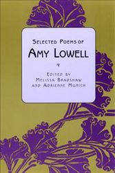 Cover Art for 9780813531281, Selected Poems of Amy Lowell by Amy Lowell