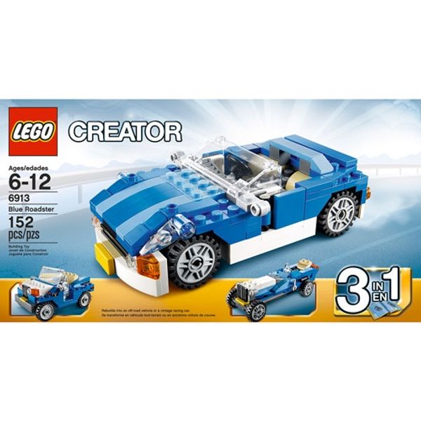 Cover Art for 0673419167154, Blue Roadster Set 6913 by LEGO
