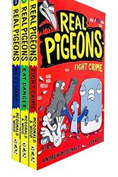 Cover Art for 9780008612931, Real Pigeons series 3 Books Collection Set By Andrew McDonald(Real Pigeons Fight Crime, Real Pigeons Eat Danger & Real Pigeons Nest Hard) by Andrew McDonald