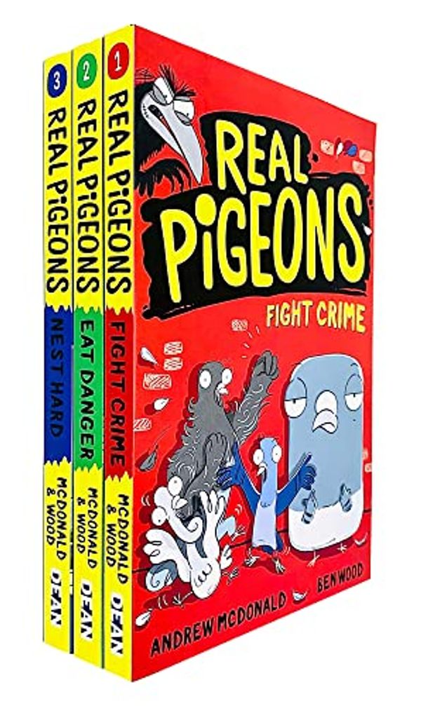 Cover Art for 9780008612931, Real Pigeons series 3 Books Collection Set By Andrew McDonald(Real Pigeons Fight Crime, Real Pigeons Eat Danger & Real Pigeons Nest Hard) by Andrew McDonald