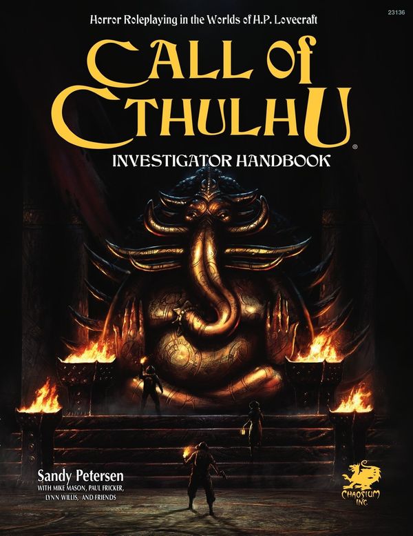 Cover Art for 9781568824499, Call of Cthulhu Investigators Handbook by Sandy Petersen