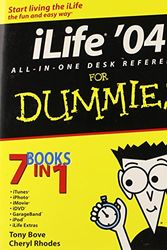 Cover Art for 9780764573477, iLife ’04 All-In-One Desk Reference for Dummies by Tony Bove