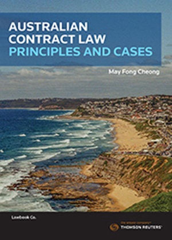 Cover Art for 9780455243856, Australian Contract Law: Principles and Cases by May Fong Cheong