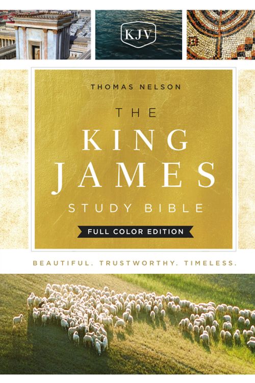 Cover Art for 9780718079154, The King James Study Bible, Cloth Over Board, Full-color Edition by Thomas Nelson