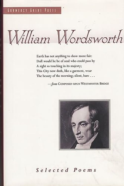 Cover Art for 9780517093252, William Wordsworth Selected Poems by William Wordsworth