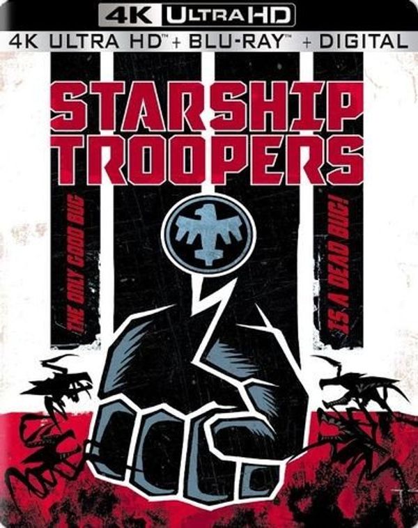 Cover Art for 0043396514973, Starship Troopers 4K UHD Blu-ray Disc Exclusive Steelbook by Unknown