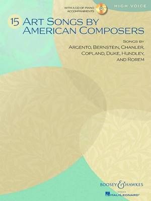 Cover Art for 9781458410450, 15 Art Songs by American Composers by Hal Leonard Publishing Corporation