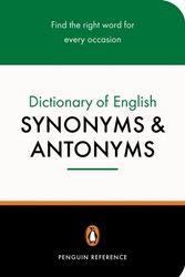 Cover Art for 9780140511680, The Dictionary of English: Synonyms & Antonyms by Rosalind Fergusson