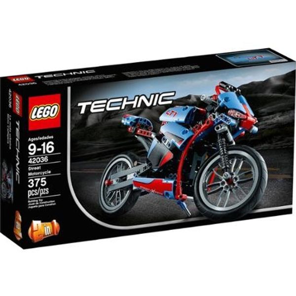 Cover Art for 0673419230216, Street Motorcycle Set 42036 by LEGO