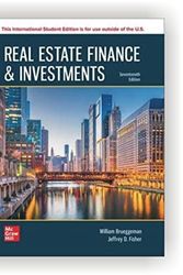 Cover Art for B0B82PSFSZ, Real Estate Finance (Real Estate Finance and Investments) 17th Edition by William Brueggeman (Author), Jeffrey Fisher (Author)