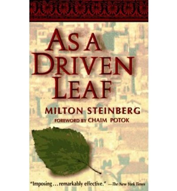 Cover Art for 9789990811353, As a Driven Leaf by Milton Steinberg, Chaim Potok