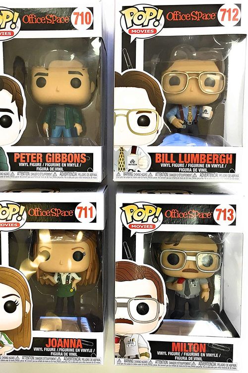 Cover Art for 0309272215526, Funko Bundle of 4 Pop! Movies: Office Space-Peter Gibbons+Bill Lumbergh+Joanna w/Flair+Milton Waddams by Unknown