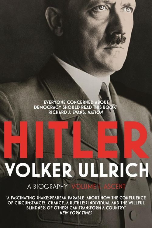 Cover Art for 9780099590231, Hitler by Volker Ullrich