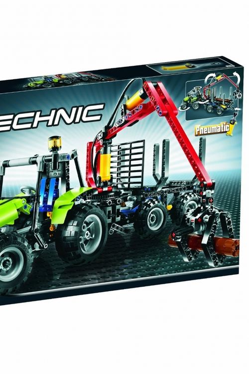 Cover Art for 5702014601680, Tractor with Log Loader Set 8049 by Lego
