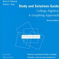 Cover Art for 9780669417340, Study and Solutions Guide for College Algebra by Bruce H. Edwards