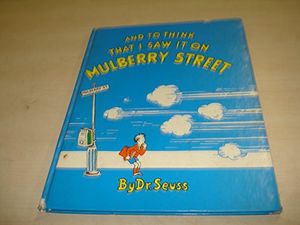 Cover Art for 9780001950030, And to Think I Saw it on Mulberry Street by Dr. Seuss