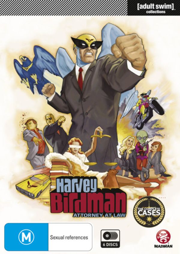 Cover Art for 9322225075375, Harvey Birdman - Attorney At Law - The Complete Cases by Stephen Colbert,Thomas Allen,Gary Cole,John Michael Higgins,Various Others
