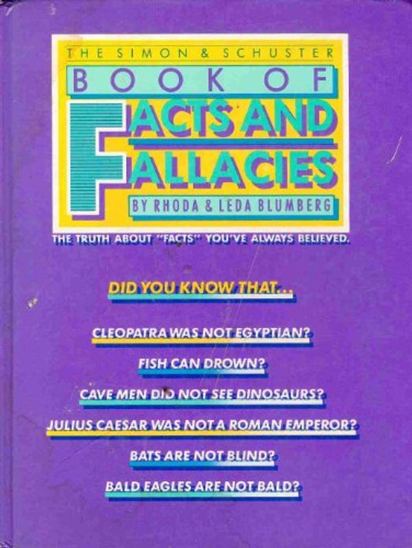 Cover Art for 9780671453558, The Simon and Schuster Book of Facts and Fallacies by Unknown