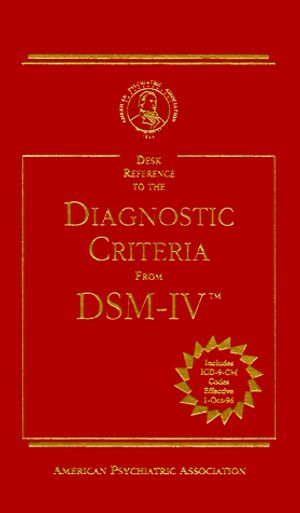 Cover Art for 9780890420645, Desk Reference to the Diagnostic Criteria from DSM-IV by The American Psychiatric Association