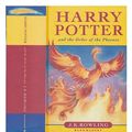 Cover Art for 9780747569725, harry potter and the order of the phoenix by J. K. Rowling