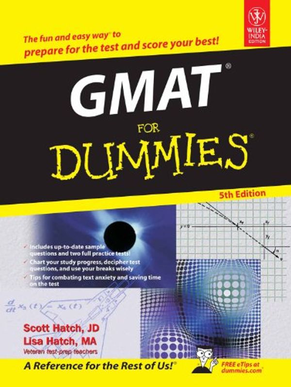 Cover Art for 9788126514021, GMAT for Dummies by Scott Hatch, Lisa Hatch