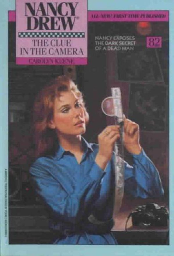 Cover Art for B00BHGV5E6, The Clue in the Camera (Nancy Drew Book 82) by Carolyn Keene