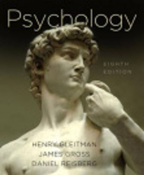 Cover Art for 9780393117264, Psychology by Henry 4th Gleitman