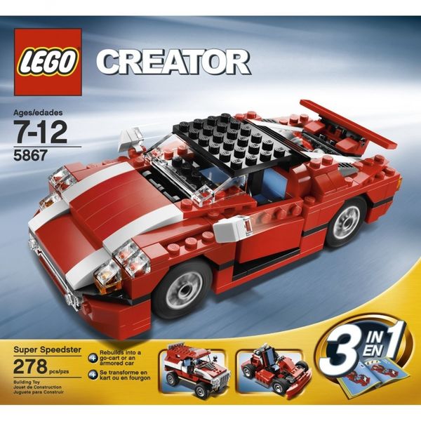 Cover Art for 0673419128599, Super Speedster Set 5867 by Lego