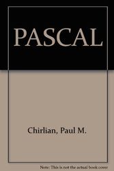 Cover Art for 9780916460280, PASCAL by Paul M. Chirlian